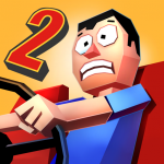 ブレーキが壊れた！ぶつからないように避けながらカーチェイス「Faily Brakes 2 フェイリーブレーキ2」アプリ紹介／プレイ動画